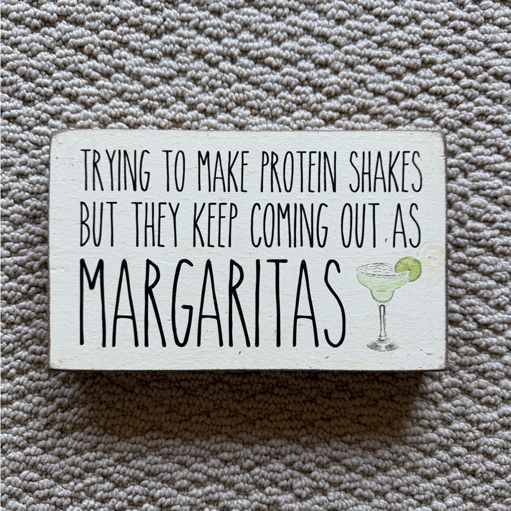 Margarita Quote Sign